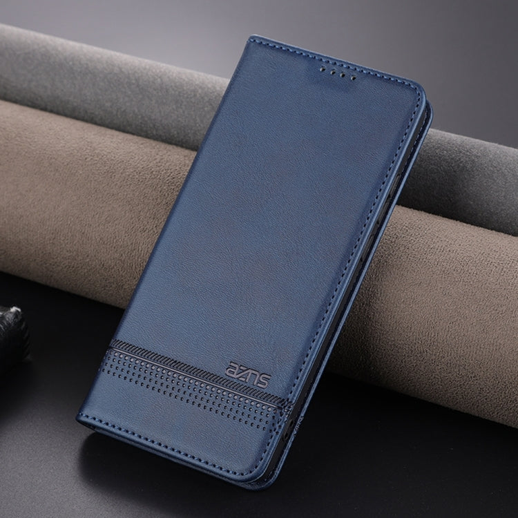 For OPPO K11 5G / OnePlus Nord CE3 AZNS Magnetic Calf Texture Flip Leather Phone Case