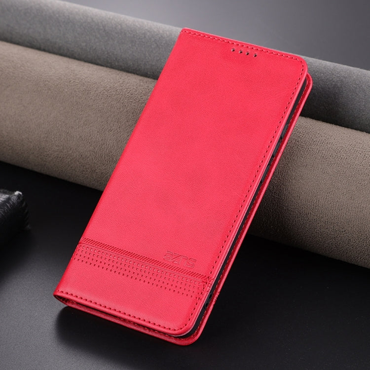 For OPPO K11 5G / OnePlus Nord CE3 AZNS Magnetic Calf Texture Flip Leather Phone Case