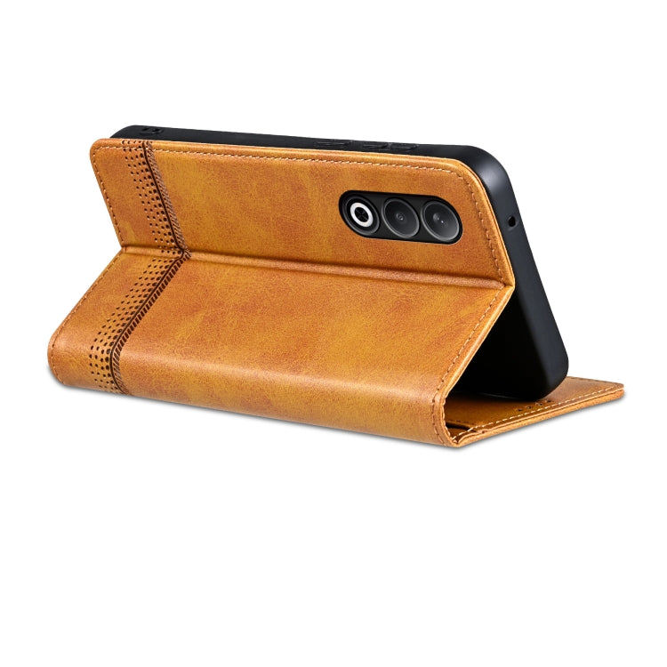 For OPPO K12 AZNS Magnetic Calf Texture Flip Leather Phone Case