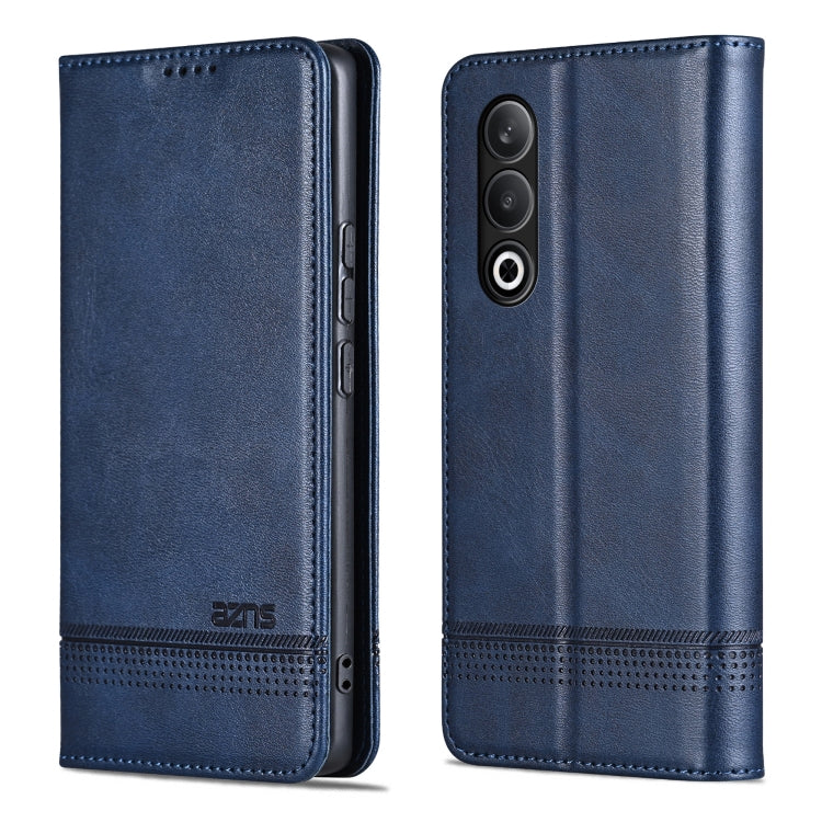 For OPPO K12 AZNS Magnetic Calf Texture Flip Leather Phone Case