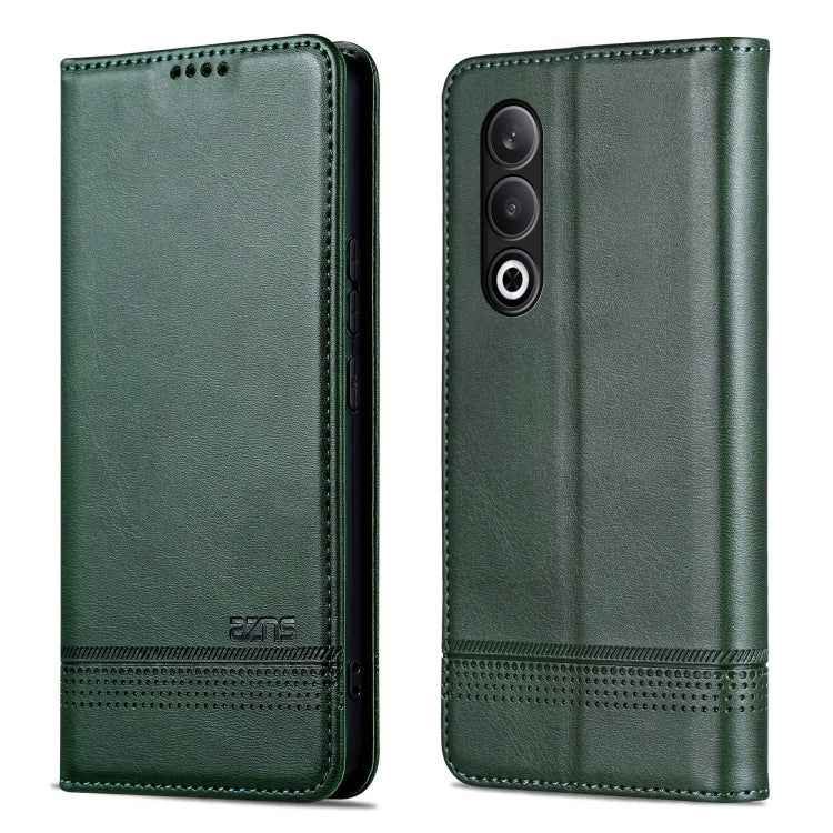 For OPPO K12 AZNS Magnetic Calf Texture Flip Leather Phone Case