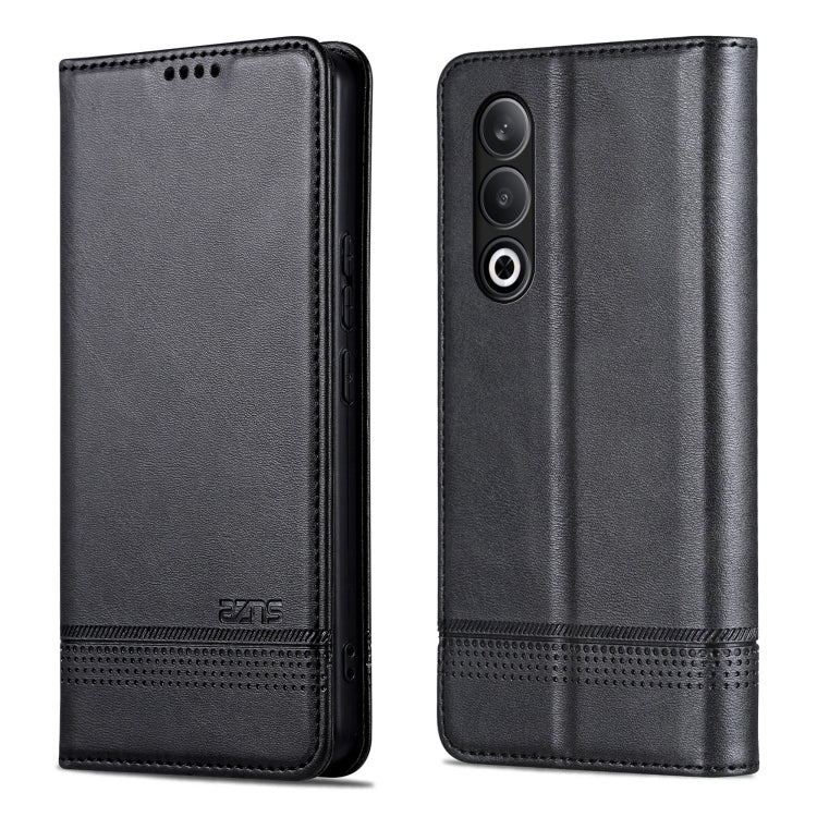 For OPPO K12 AZNS Magnetic Calf Texture Flip Leather Phone Case