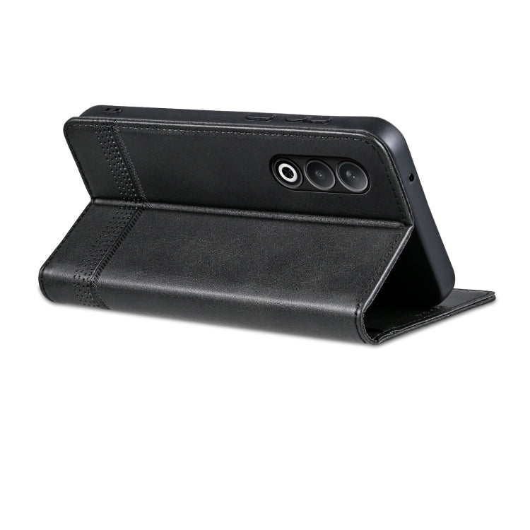 For OPPO K12 AZNS Magnetic Calf Texture Flip Leather Phone Case