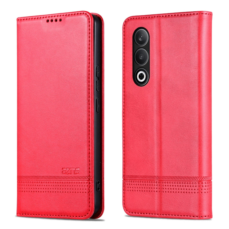 For OPPO K12 AZNS Magnetic Calf Texture Flip Leather Phone Case
