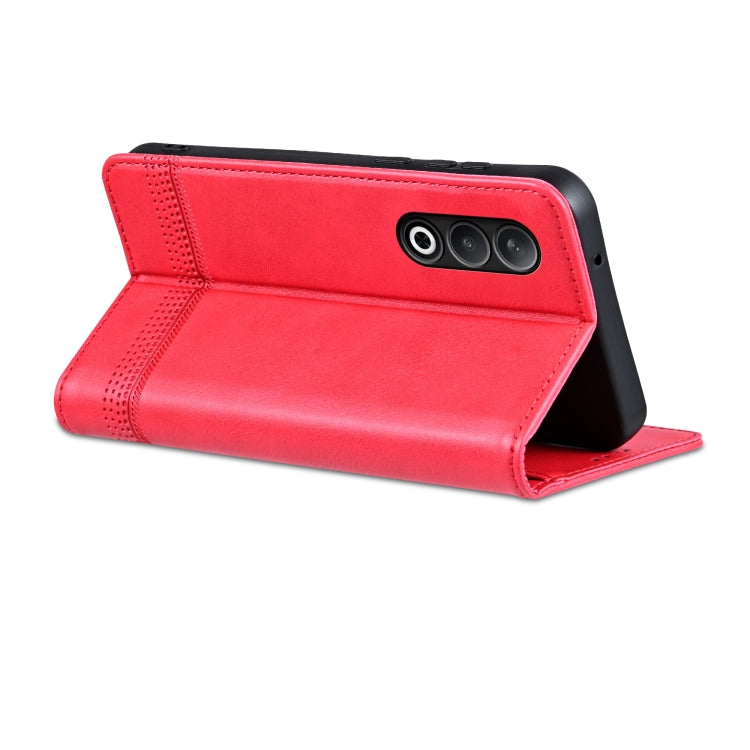For OPPO K12 AZNS Magnetic Calf Texture Flip Leather Phone Case
