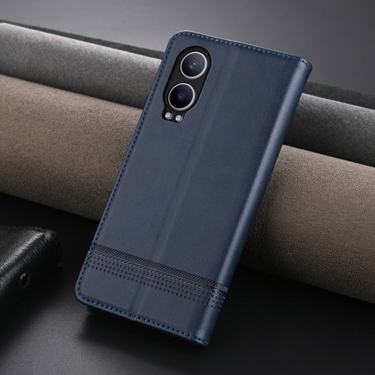 For OPPO K12x / OnePlus Nord CE4 Lite AZNS Magnetic Calf Texture Flip Leather Phone Case