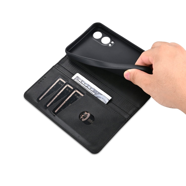 For OPPO K12x / OnePlus Nord CE4 Lite AZNS Magnetic Calf Texture Flip Leather Phone Case