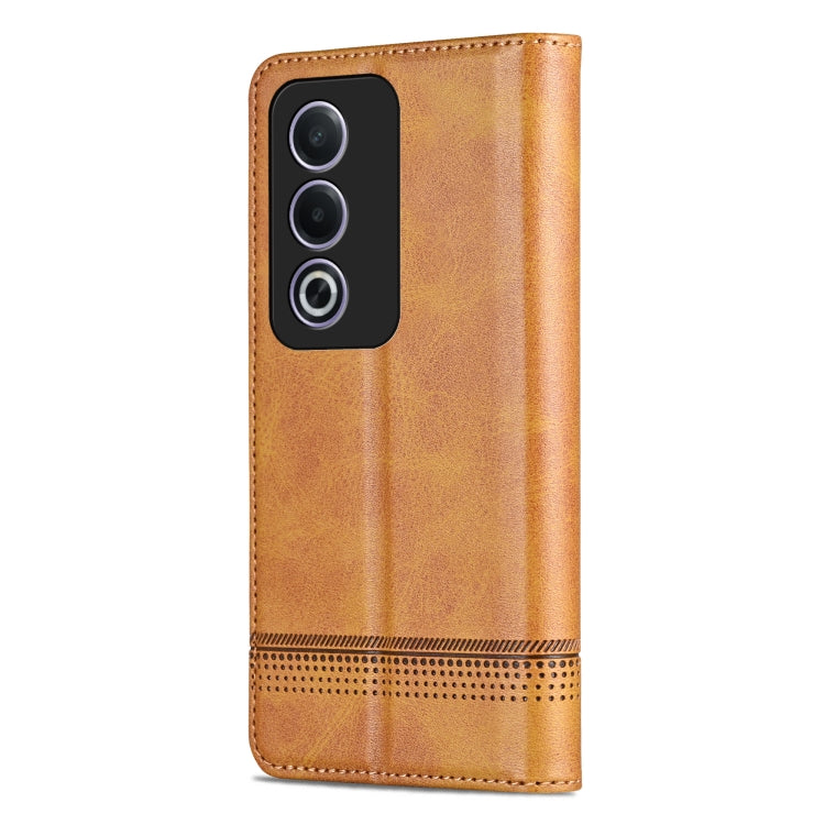 For OPPO A3 Pro 5G Global AZNS Magnetic Calf Texture Flip Leather Phone Case