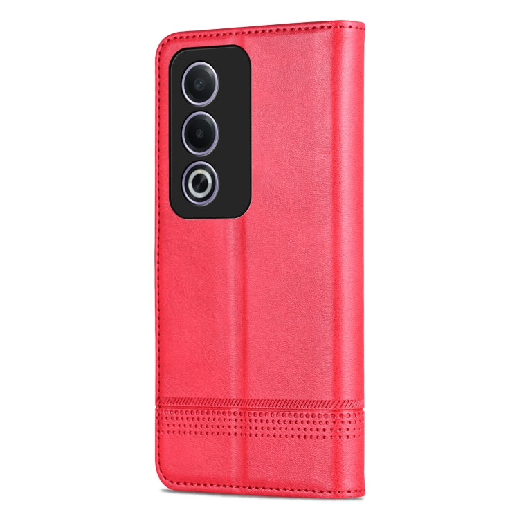 For OPPO A3 Pro 5G Global AZNS Magnetic Calf Texture Flip Leather Phone Case