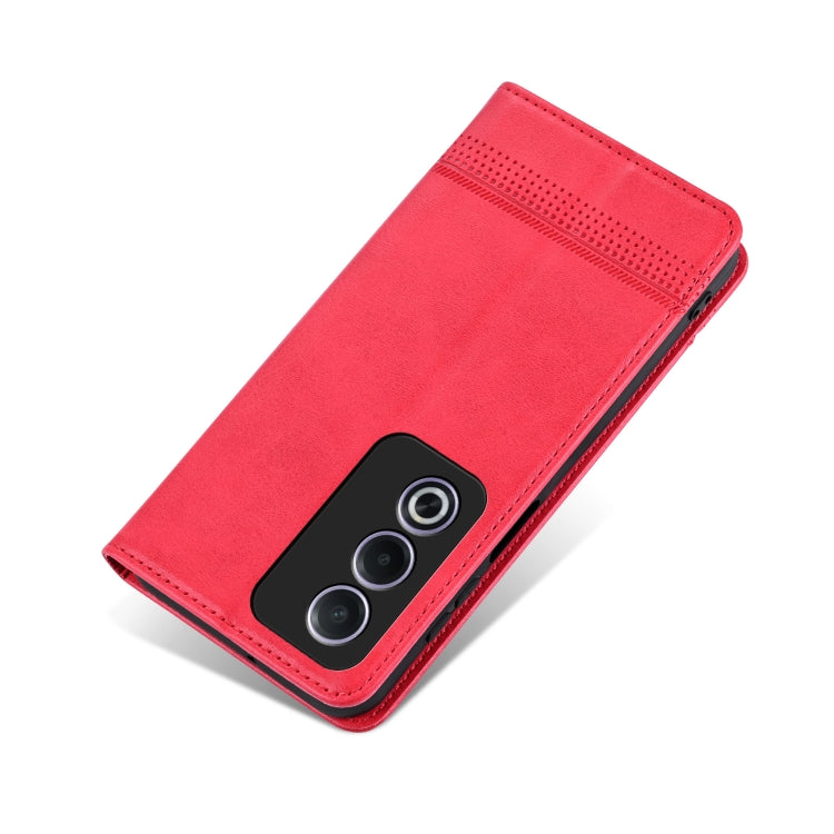 For OPPO A3 Pro 5G Global AZNS Magnetic Calf Texture Flip Leather Phone Case