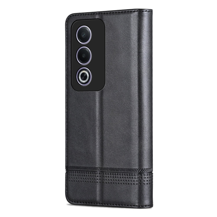 For OPPO K12x 5G Global AZNS Magnetic Calf Texture Flip Leather Phone Case