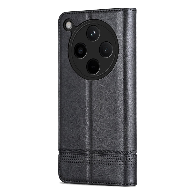 For OPPO Find X8 AZNS Magnetic Calf Texture Flip Leather Phone Case