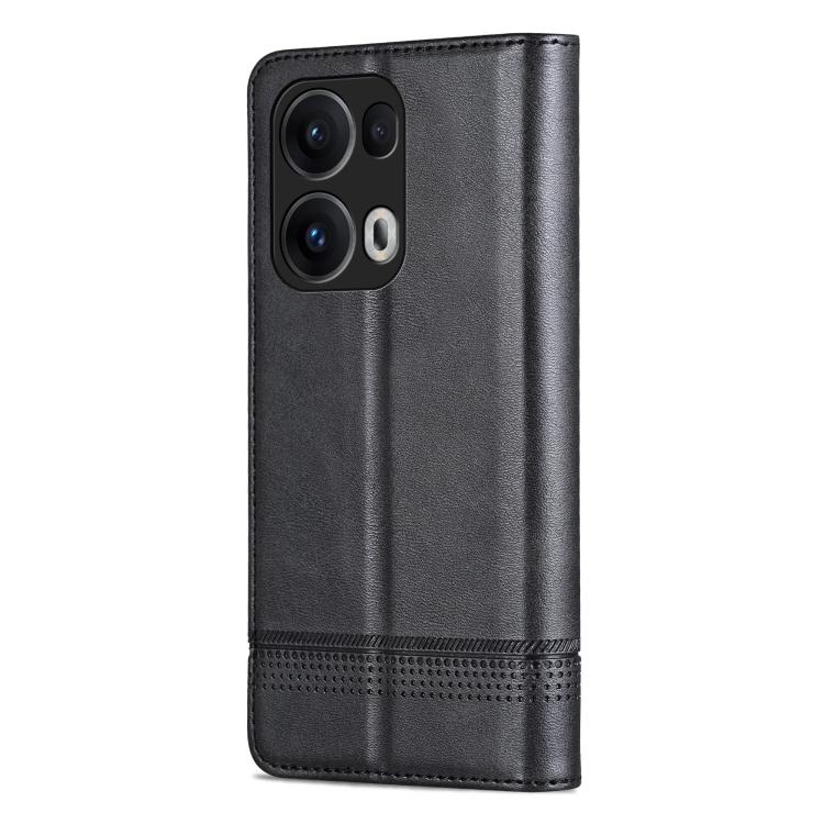 For OPPO Reno13 Pro AZNS Magnetic Calf Texture Flip Leather Phone Case
