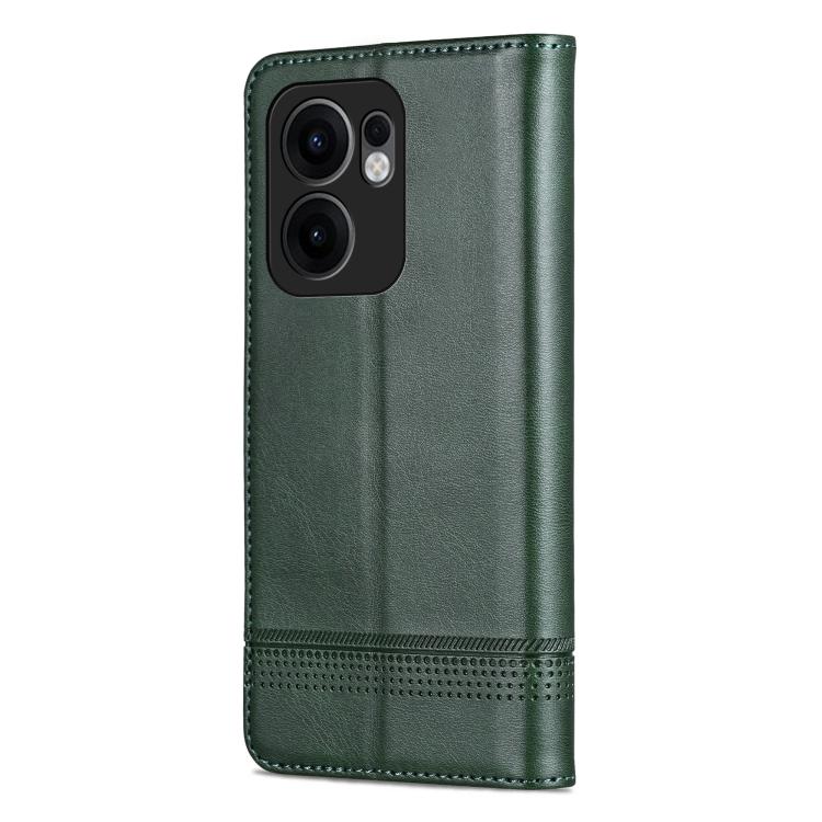 For OPPO Reno13 F AZNS Magnetic Calf Texture Flip Leather Phone Case