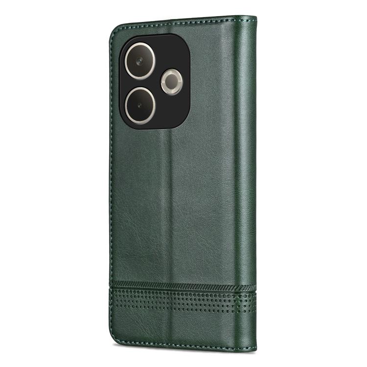For OPPO A5 Energy / A5 Pro 5G Global AZNS Magnetic Calf Texture Flip Leather Phone Case