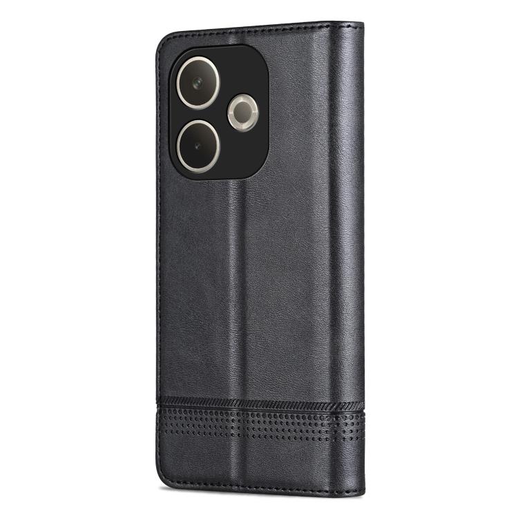 For OPPO A5 Energy / A5 Pro 5G Global AZNS Magnetic Calf Texture Flip Leather Phone Case