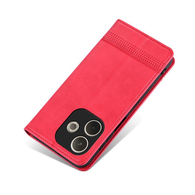 For OPPO A5 Energy / A5 Pro 5G Global AZNS Magnetic Calf Texture Flip Leather Phone Case