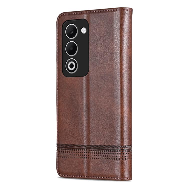 For OPPO A5 5G Global / K13x 5G AZNS Magnetic Calf Texture Flip Leather Phone Case