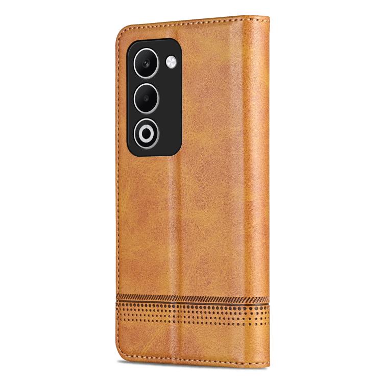 For OPPO A5 5G Global / K13x 5G AZNS Magnetic Calf Texture Flip Leather Phone Case
