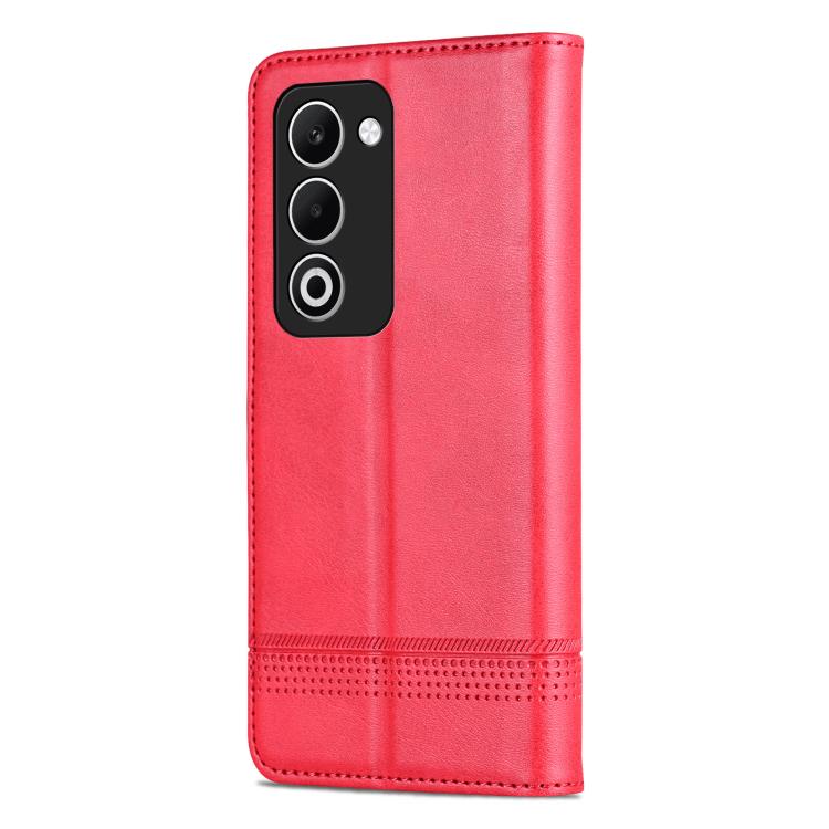 For OPPO A5 5G Global / K13x 5G AZNS Magnetic Calf Texture Flip Leather Phone Case