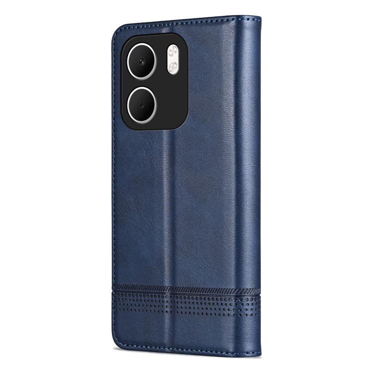 For OPPO A5x 5G Global AZNS Magnetic Calf Texture Flip Leather Phone Case