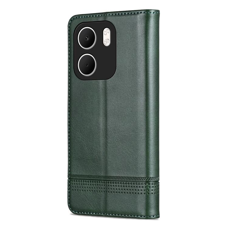 For OPPO A5x 5G Global AZNS Magnetic Calf Texture Flip Leather Phone Case