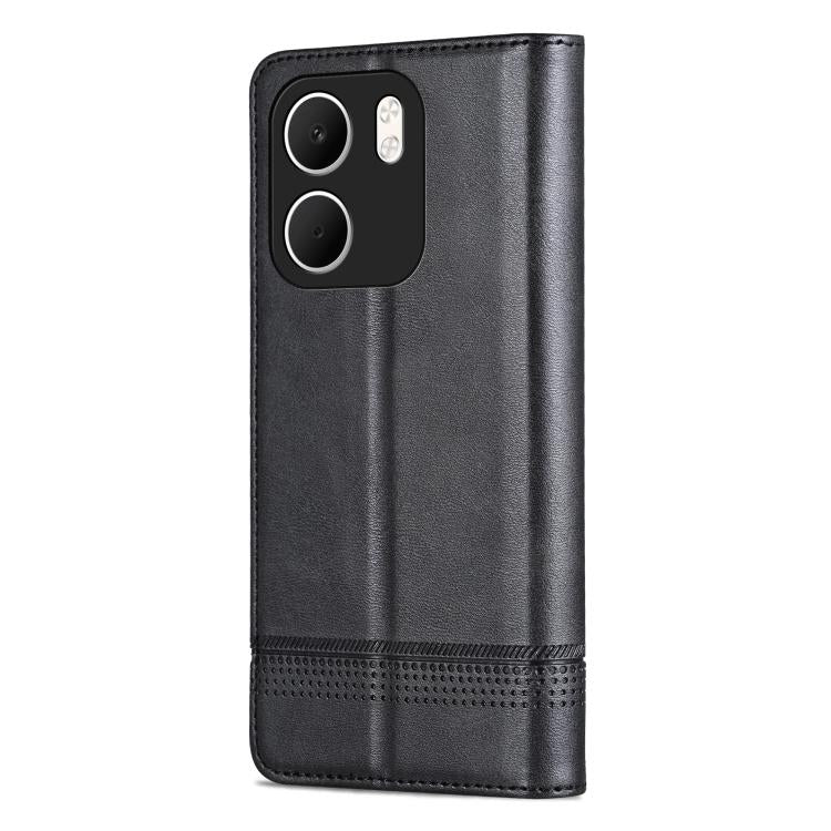 For OPPO A5x 5G Global AZNS Magnetic Calf Texture Flip Leather Phone Case