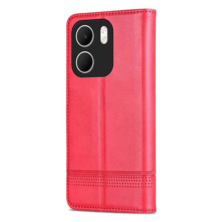 For OPPO A5x 5G Global AZNS Magnetic Calf Texture Flip Leather Phone Case