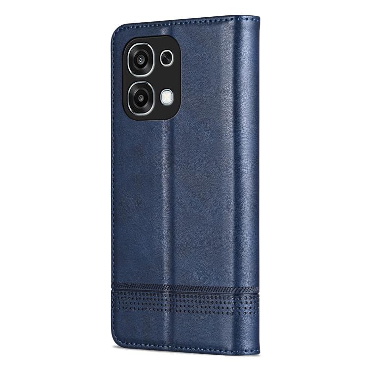 For OPPO A6 Pro 5G Global AZNS Magnetic Calf Texture Flip Leather Phone Case