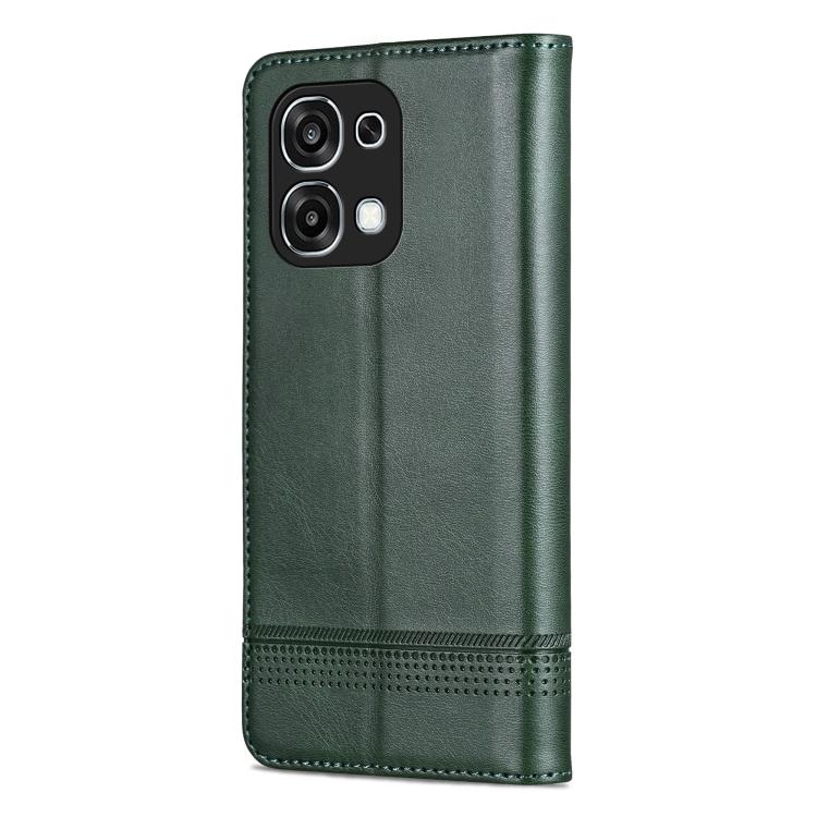 For OPPO A6 Pro 5G Global AZNS Magnetic Calf Texture Flip Leather Phone Case