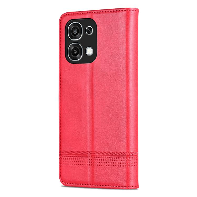 For OPPO A6 Pro 5G Global AZNS Magnetic Calf Texture Flip Leather Phone Case
