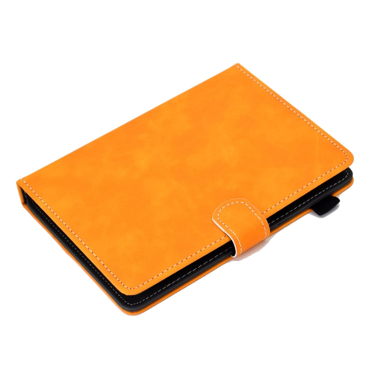 For 7 inch Tablet PC Universal Cowhide Texture Horizontal Flip Leather Case with Holder & Card Slots & Pen Slot