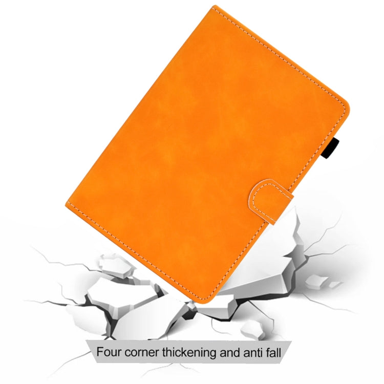 For 7 inch Tablet PC Universal Cowhide Texture Horizontal Flip Leather Case with Holder & Card Slots & Pen Slot