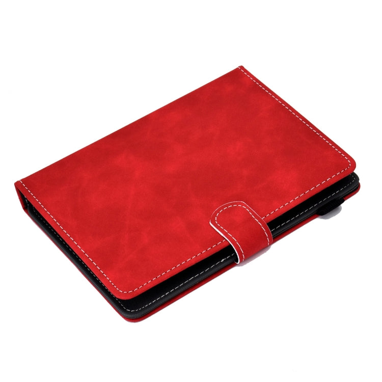 For 7 inch Tablet PC Universal Cowhide Texture Horizontal Flip Leather Case with Holder & Card Slots & Pen Slot