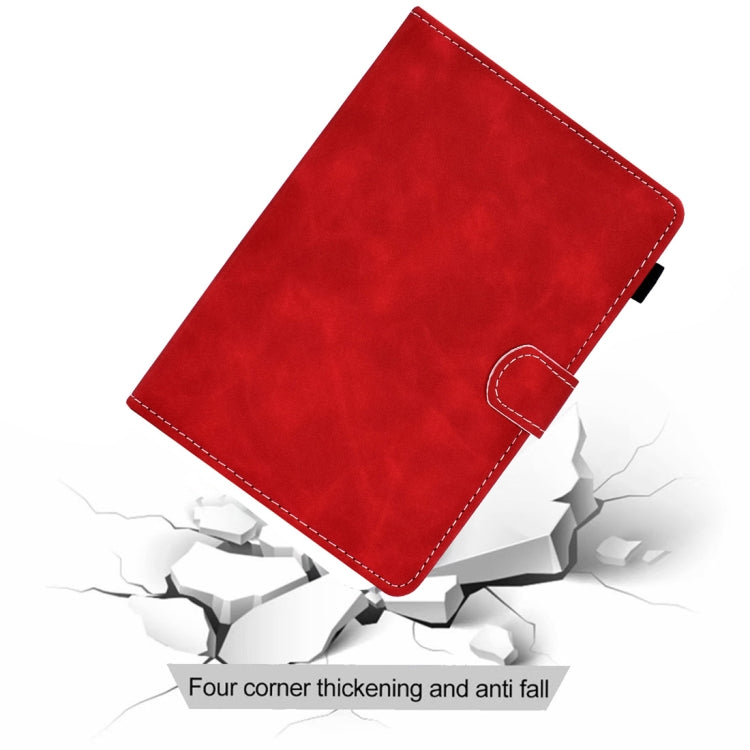 For 7 inch Tablet PC Universal Cowhide Texture Horizontal Flip Leather Case with Holder & Card Slots & Pen Slot