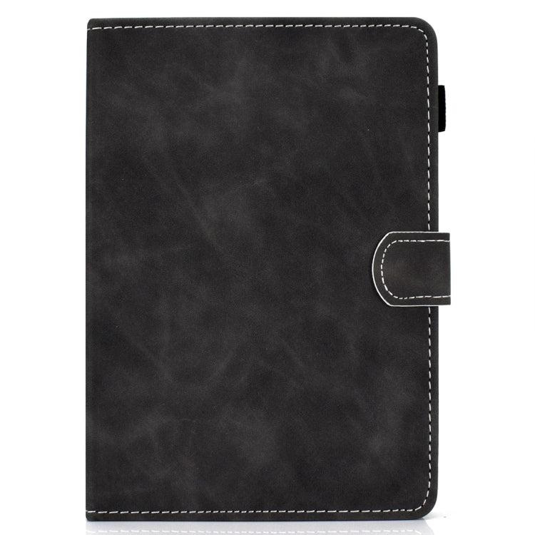 For 7 inch Tablet PC Universal Cowhide Texture Horizontal Flip Leather Case with Holder & Card Slots & Pen Slot