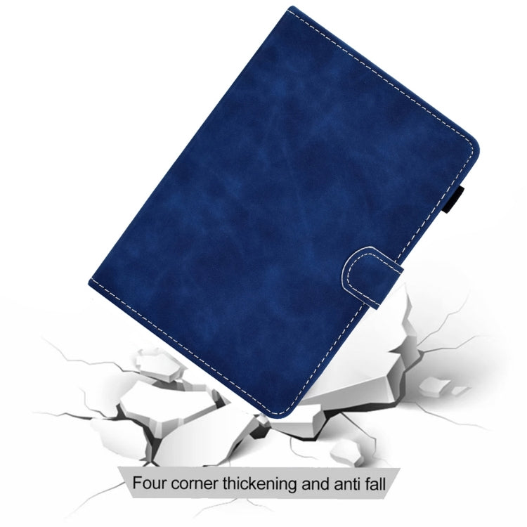 For 7 inch Tablet PC Universal Cowhide Texture Horizontal Flip Leather Case with Holder & Card Slots & Pen Slot