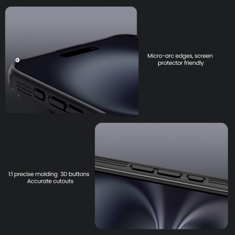 For iPhone 16 NILLKIN CamShield Pro PC Phone Case