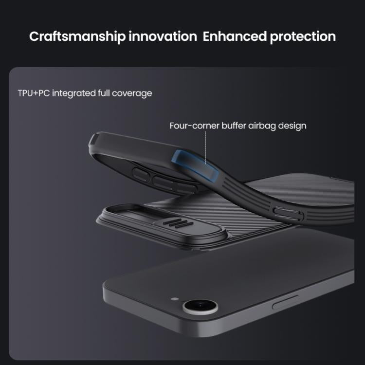 For iPhone 17e / 16e NILLKIN CamShield Pro PC Phone Case