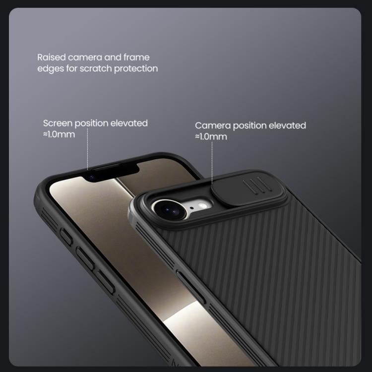 For iPhone 17e / 16e NILLKIN CamShield Pro PC Phone Case