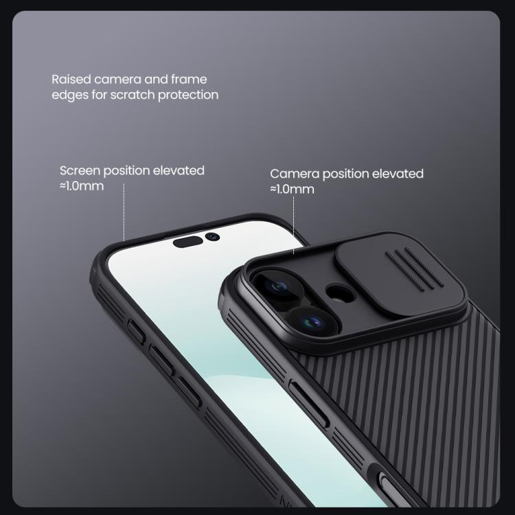 For iPhone 17 NILLKIN CamShield Pro PC Phone Case