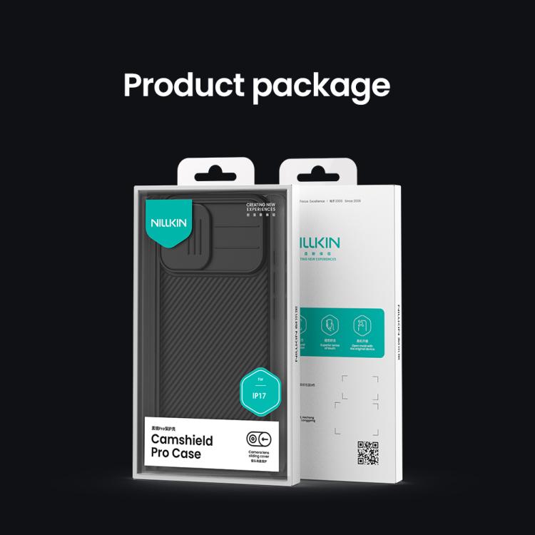 For iPhone 17 NILLKIN CamShield Pro PC Phone Case