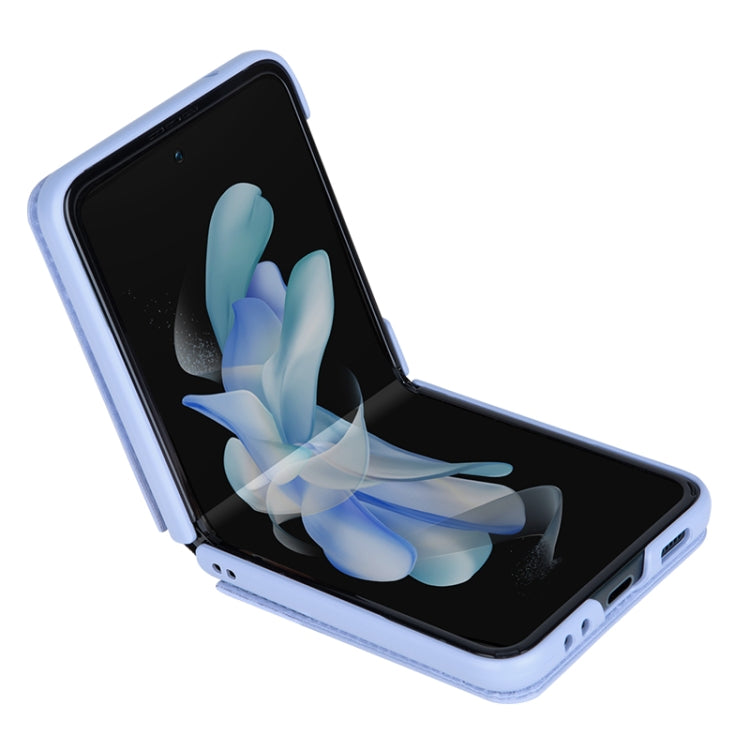 For Samsung Galaxy Z Flip5 NILLKIN QIN Series Plain Leather Phone Case