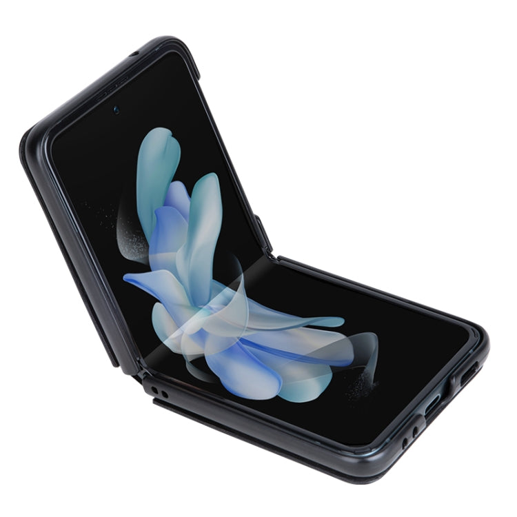 For Samsung Galaxy Z Flip5 NILLKIN QIN Series Plain Leather Phone Case
