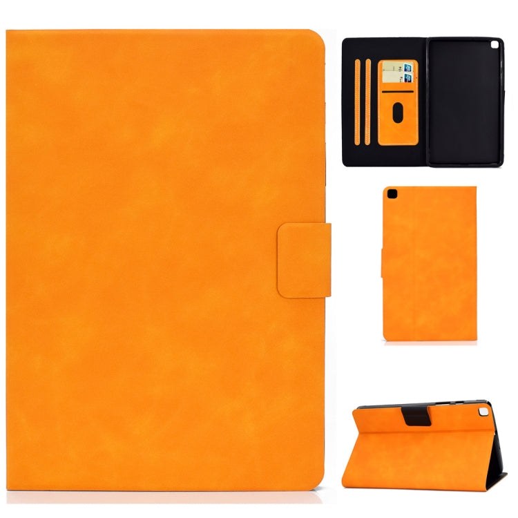 For Samsung Galaxy Tab A 8.0 (2019) T290/T295 Cowhide Texture Horizontal Flip Leather Case with Holder & Card Slots
