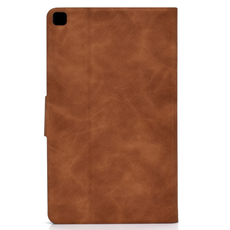 For Samsung Galaxy Tab A 8.0 (2019) T290/T295 Cowhide Texture Horizontal Flip Leather Case with Holder & Card Slots