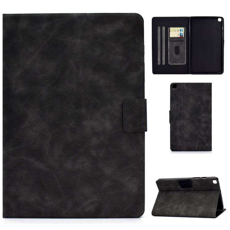 For Samsung Galaxy Tab A 8.0 (2019) T290/T295 Cowhide Texture Horizontal Flip Leather Case with Holder & Card Slots