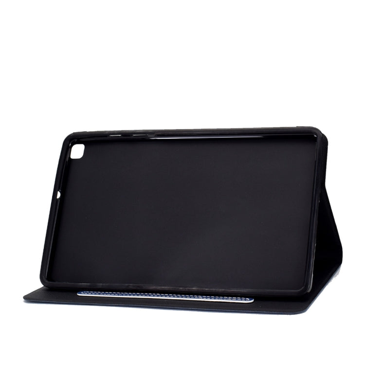 For Samsung Galaxy Tab A 8.0 (2019) T290/T295 Cowhide Texture Horizontal Flip Leather Case with Holder & Card Slots