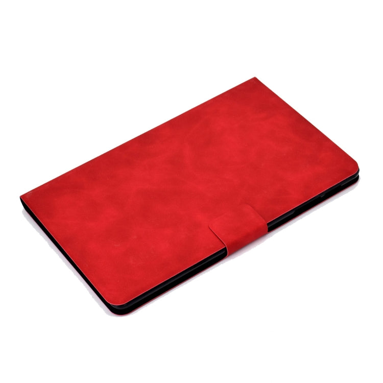 For Samsung Galaxy Tab A 10.1 (2019) T510/T515 Cowhide Texture Horizontal Flip Leather Case with Holder & Card Slots