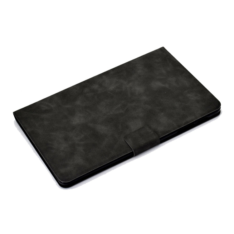 For Samsung Galaxy Tab A 10.1 (2019) T510/T515 Cowhide Texture Horizontal Flip Leather Case with Holder & Card Slots
